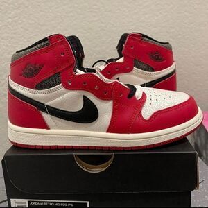 Air Jordan 1 Retro High OG lost and found Chicago red fd1413-612 size 10c td​